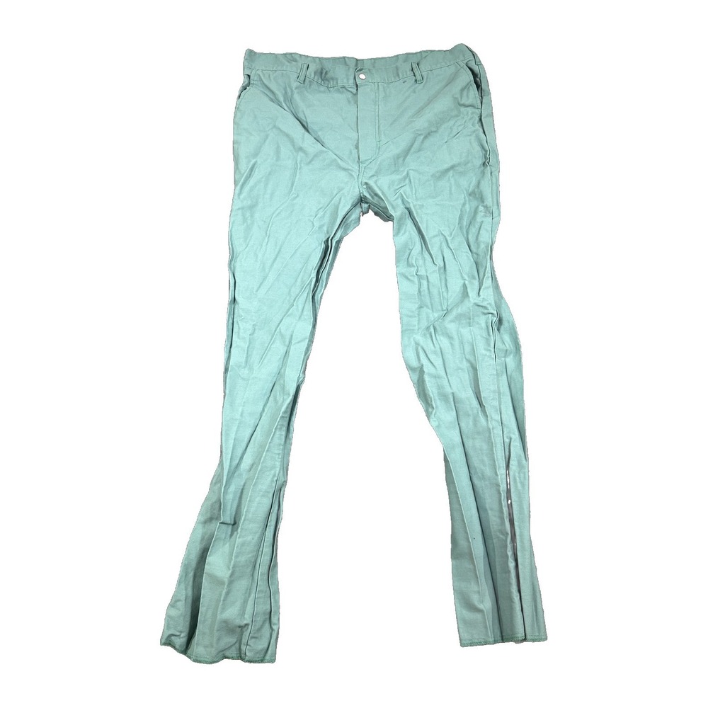 Guard Line Indura Flame Resistant Cotton Work Pants 42-UH Sage Green USA Made